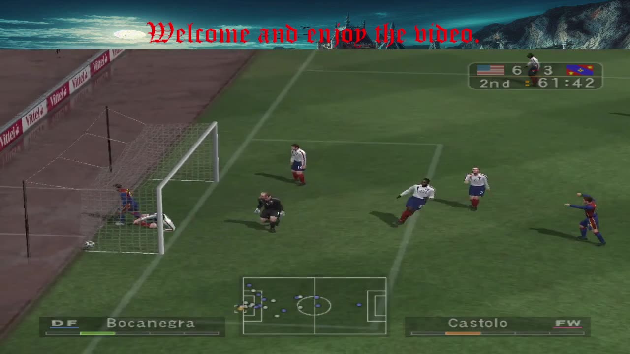 PES 3 training in 3 stars difficulty attempt 6
