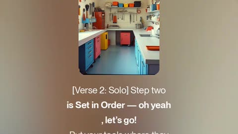 5S is the Way(cleaning song)