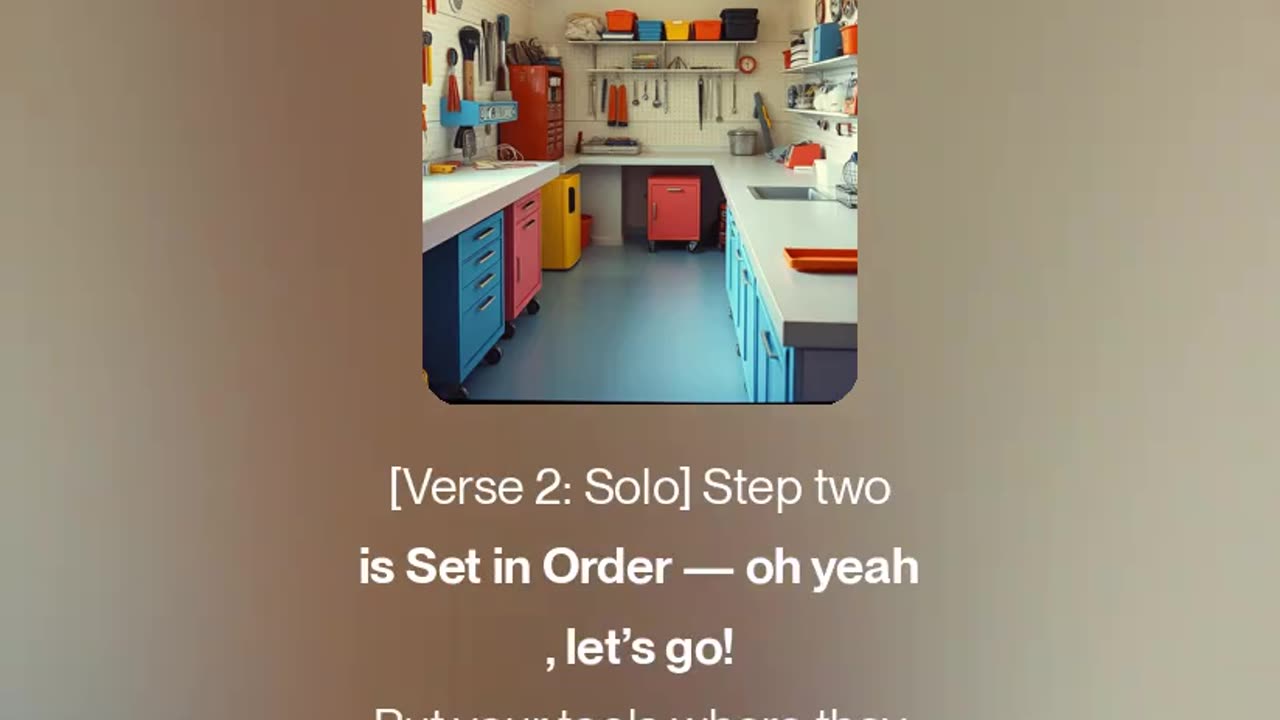 5S is the Way(cleaning song)