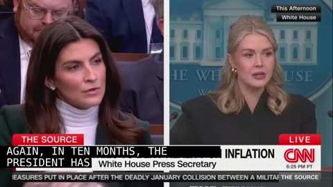 CNN’s Kaitlan Collins Drops Pile of Video Receipts on Trump Spox After Briefing Brawl