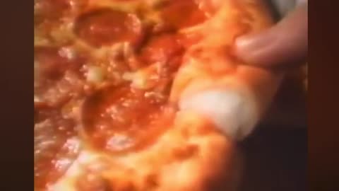 Pizza Hut commercial 1995 featuring Donald Trump