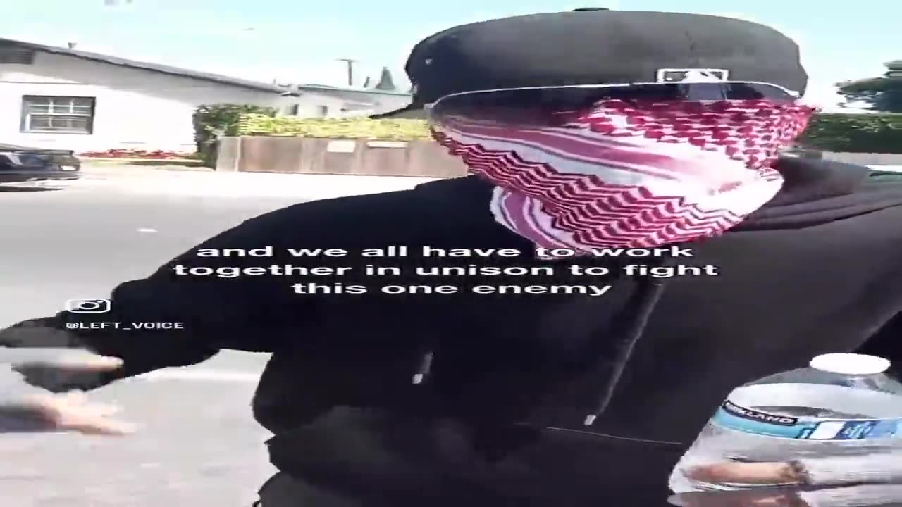 100% Orchestrated Chaos in LA - America the Enemy