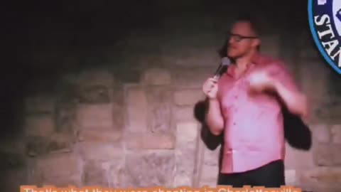 Imagine a comedian getting offended by the answer to a question he asked