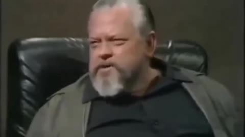 American film Director and Screenwriter Orson Welles on how all politicians are...