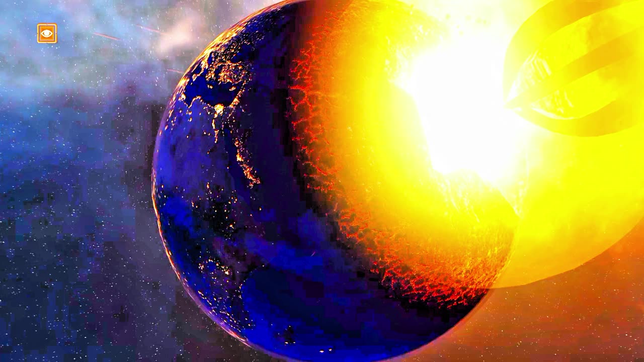 A terrible monster is destroying the earth