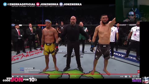 JON ZHERKA CHIMAEV VS BURNS REACT STREET FIGHT TALK | Zherkology VOD