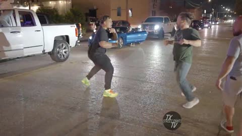 Insane Street Fight Erupts in Dallas-Fort Worth | Wild Brawl Caught on Camera