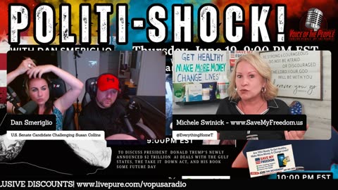 POLITI-SHOCK! "EXPOSE THE FRAUDS" W/ Special Guests: Marc Beckman & Michele Swinick!