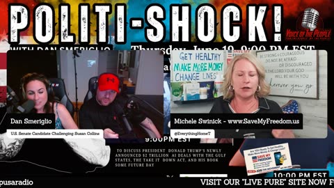 POLITI-SHOCK! "EXPOSE THE FRAUDS" W/ Special Guests: Marc Beckman & Michele Swinick!
