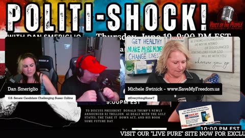 POLITI-SHOCK! "EXPOSE THE FRAUDS" W/ Special Guests: Marc Beckman & Michele Swinick!
