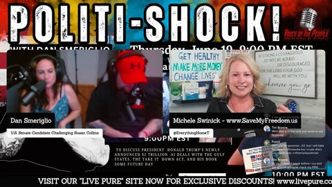 POLITI-SHOCK! "EXPOSE THE FRAUDS" W/ Special Guests: Marc Beckman & Michele Swinick!