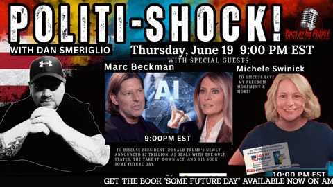 POLITI-SHOCK! "EXPOSE THE FRAUDS" W/ Special Guests: Marc Beckman & Michele Swinick!