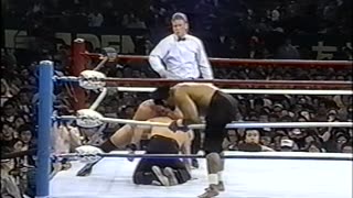 (1991.03.30)The Great Kabuki & Takashi Ishikawa vs Ted DiBiase & King Haku - SWS/WWF Wrestlefest