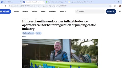 ABC posts Hillcrest story featuring a Gamble right after one about gambling. Clear comms