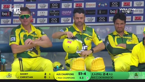 Saeed Ajmal 6-16(3.5) vs Australia Champions | WCL 2025 | Ball By Ball Highlights