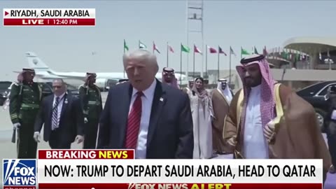 TỔNG THỐNG TRUMP RỜI SAUDI ARABIA, ĐẾN QATAR