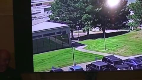 Kirk shooter egress footage 