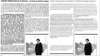 1938 Der Sturmer article - Catholic Priest aware of race