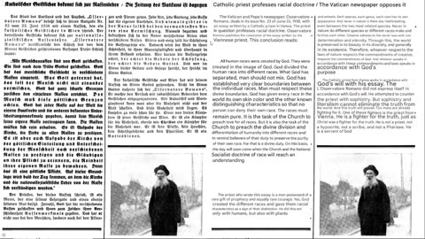 1938 Der Sturmer article - Catholic Priest aware of race