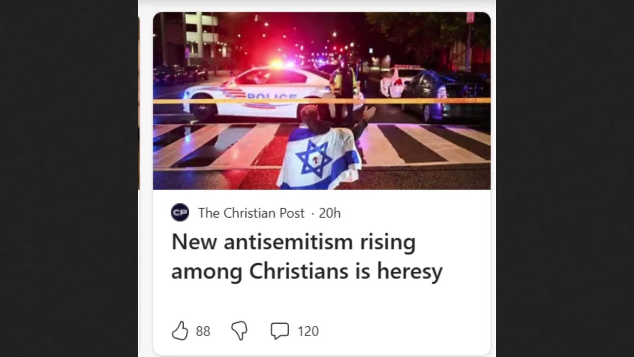 The Christian Post Complains Antisemitism Surge is Heresy - Time To Investigate...