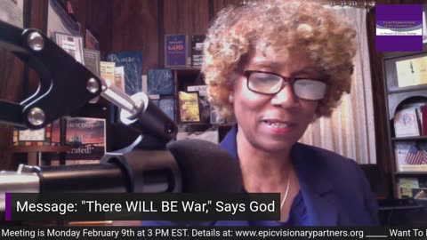 "There WILL BE WAR," Say God!