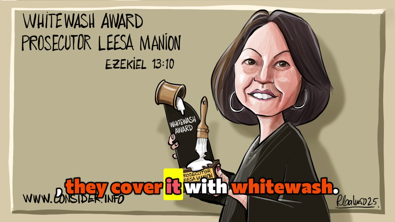 Prosecutor Leesa Manion Whitewash Award Winner!