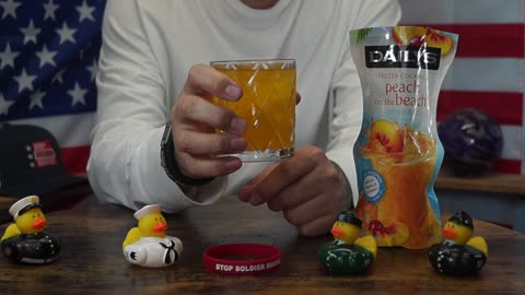 1LT George Bradbury - Daily's Frozen Cocktail Peach on the Beach RTD Cocktail Review