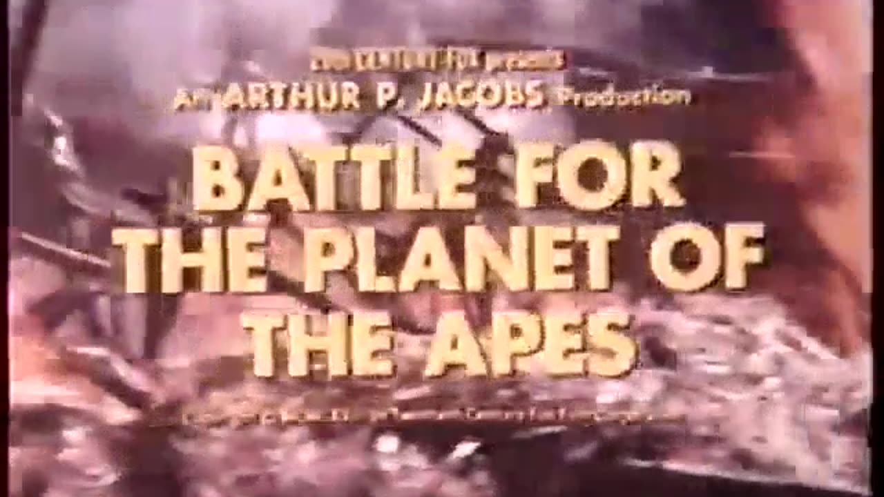 Battle for the Planet of the Apes Movie Trailer from 1973 POTA