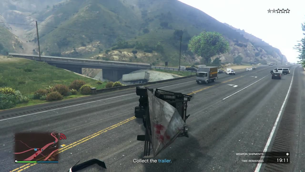 GTA 5, $210,000 bunker delivery with phantom