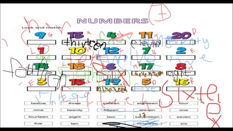 Numbers 1-20