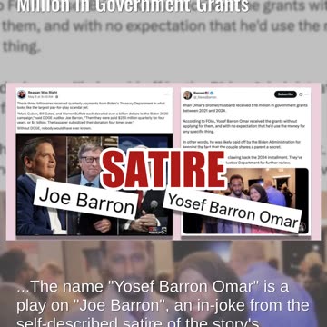Fact Check: Ilhan Omar's 'Brother' 'Yosef Barron Omar' Did NOT Get $18 Million in Government Grants