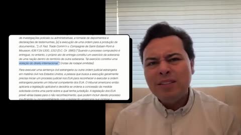 2025/05/31 - EUA deu aula de direito para Moraes