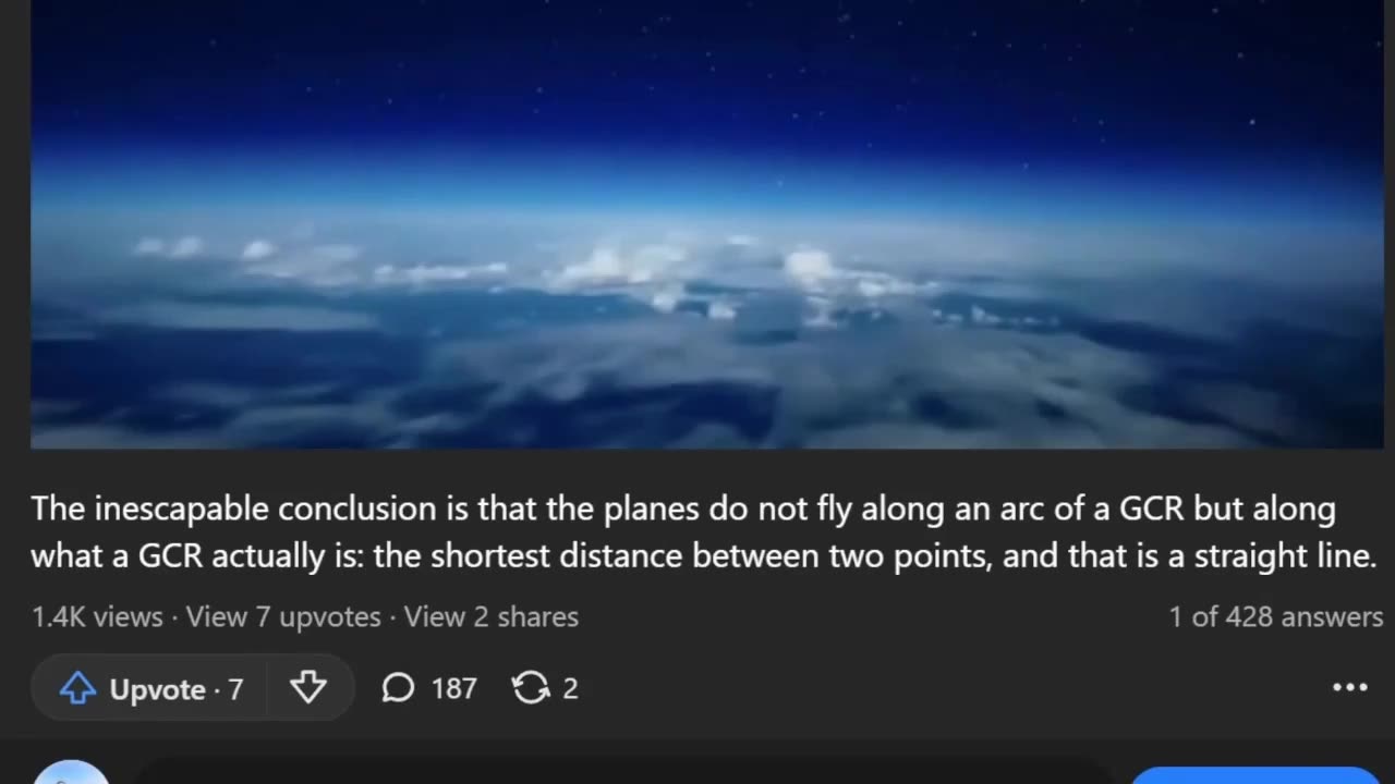 Do the stars prove that the earth is spherical or flat?