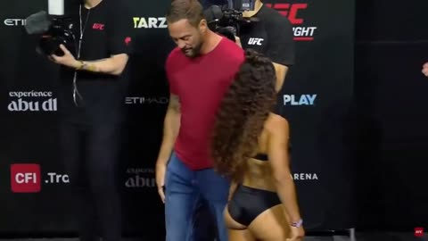 Tabitha Ricci Goddamn 🫡 UFC Abu Dhabi