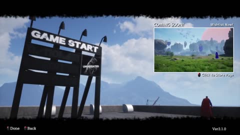 Messing around in the open world as superman