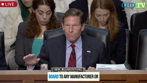 WHOA: Pro-Vax Advocate Sen. Blumenthal on Vax Injury