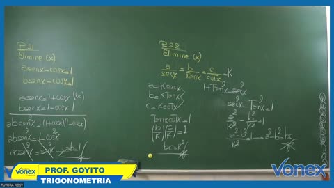 VONEX CICLO MATE 2024 | Semana 14 | Trigonometría: Repaso