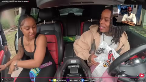 reacting to Lil Perfect VLOGS ASKING HER ON A DATE THEN NEVER LEAVING THE DRIVEWAY💔