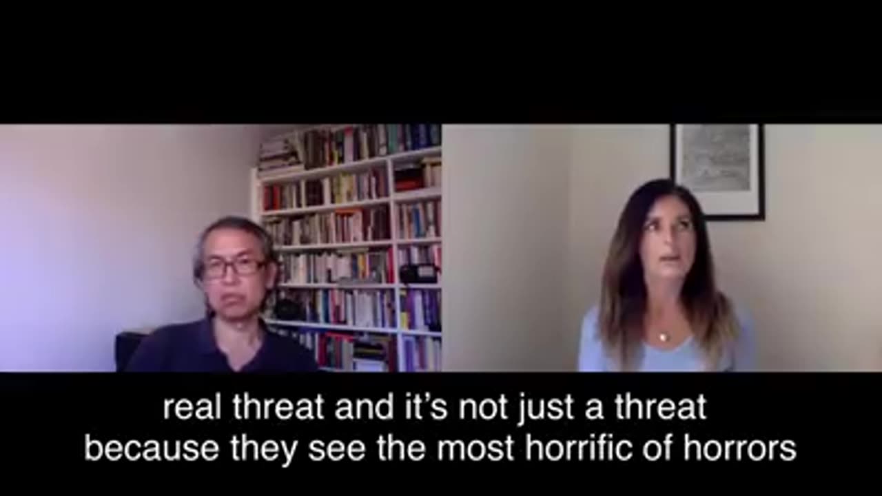 Wilfred Wong and Samatha Baldwin Discussing SRA.