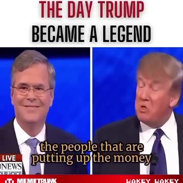 The Day Trump Became a Legend