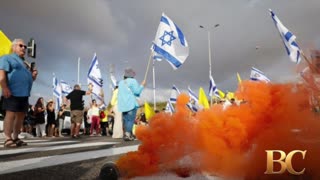 Israeli protesters hold day of disruption to demand Gaza ceasefire and hostage deal