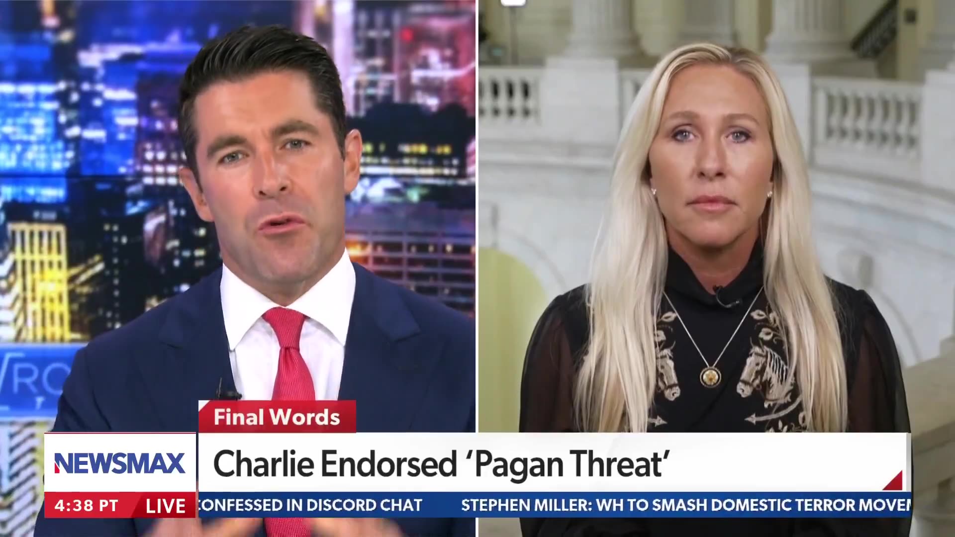 ⚡ Rep. Marjorie Taylor Greene has called for a National Divorce from Libs