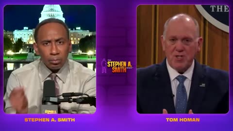 Stephen A. Smith Asks Tom Homan an Important Question Nobody Had Asked Him Before