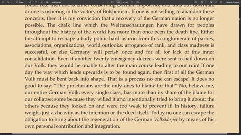 Adolf Hitler Speech 1/27/1932 | Dusseldorf Industry Club 27 of 30 ENG