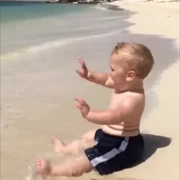 Funny Baby Reactions 😀🍒 | Cutest Laugh Ever! #Shorts