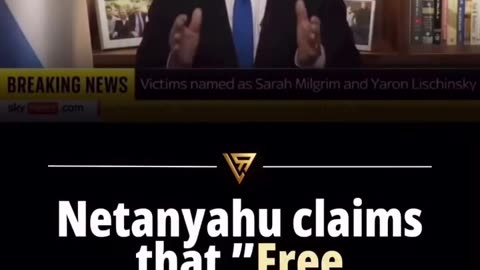 Netanyahu is today's version of Hitler. "FREE PALESTINE 🇵🇸
