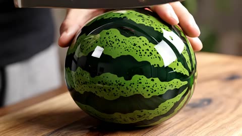 Glass Fruit Cutting ASMR-Part 1 which is your fav？🥭🍓🍇🥥🍉🍎Follow for more