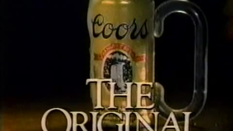 Coors TV Commercial from 1988 - The American Original