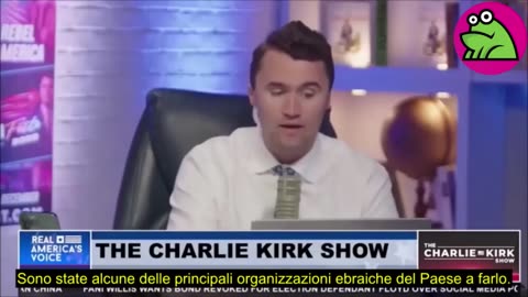 Charlie Kirk parlando di Israele