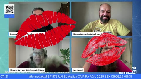 #JornadaÁgil EP1579 UAI Sô Agiliza CAIPIRA ÁGIL 2025 SEX 06.06.25 07h31